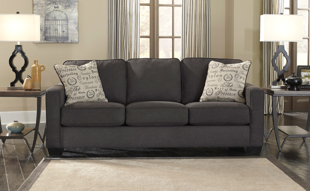 Benchcraft Alenya Sofa - Charcoal