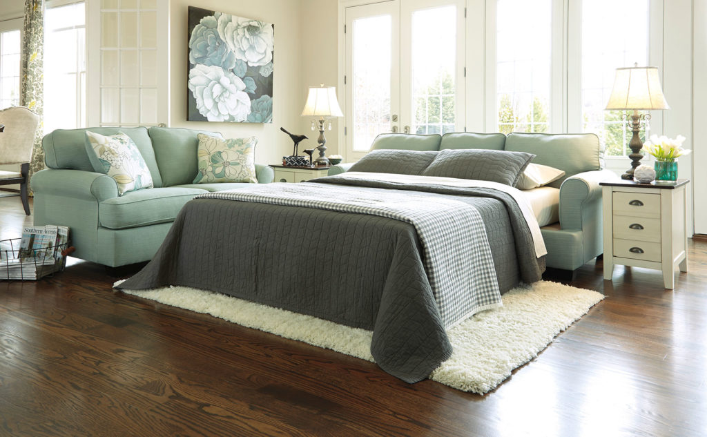 Benchcraft Seafoam Queen Sleeper Sofa