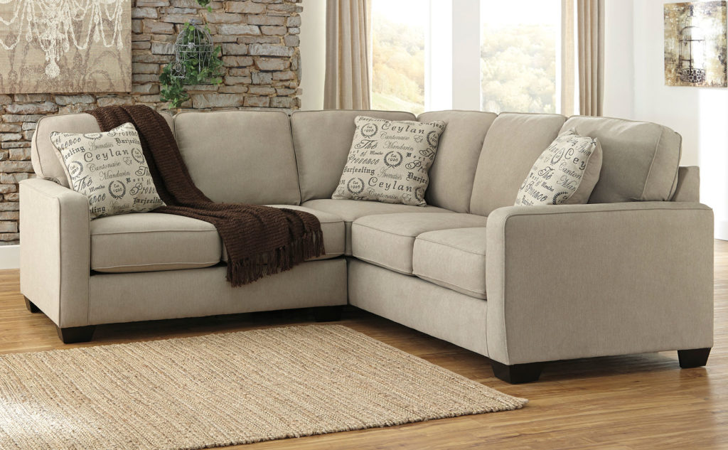 Benchcraft Alenya Sectional - Quartz