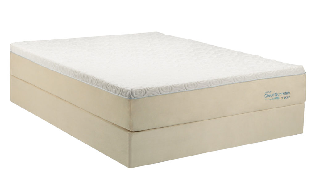 Tempurpedic Tempur Cloud Supreme Breeze TwinXL Mattress Set Raleigh Same Day Delivery Home Comfort